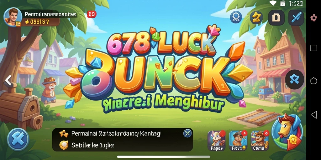 Tampilan screenshot 678LUCK menampilkan gameplay yang seru dan grafik yang cerah.