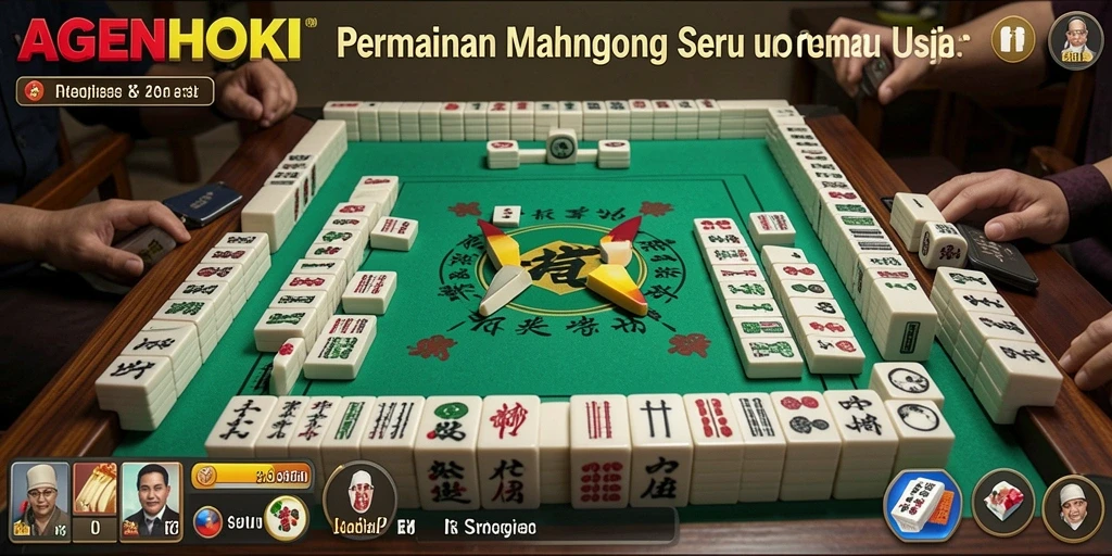 Tangkapan layar gameplay AGENHOKI yang menampilkan momen seru.