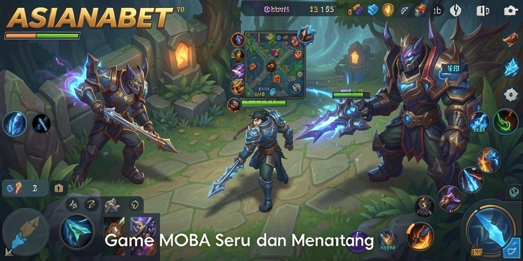 Screenshot dari pertandingan seru di ASIANABET dengan karakter-karakter beraksi.