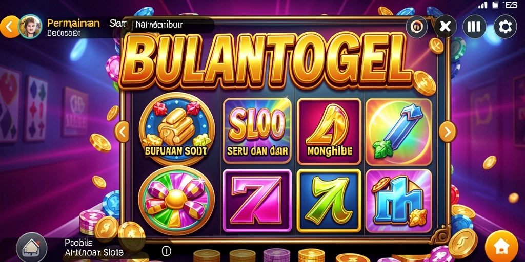 Screenshot menampilkan gameplay seru dari BULANTOGEL.
