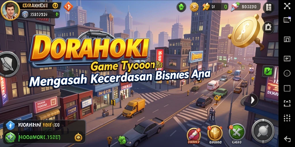 Tampilan gameplay DORAHOKI yang menarik dan interaktif.