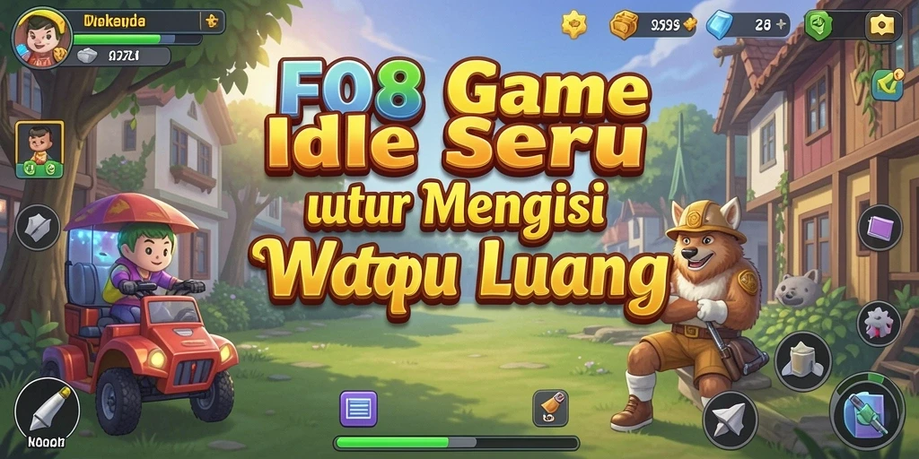 Tampilan gameplay <strong>FO8</strong> yang menarik dan dinamis di genre Idle.