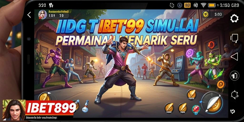 Tampilan gameplay realistik dan interaktif IBET899.