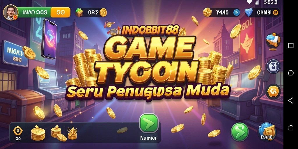 Screenshot menunjukkan pemain sedang mengelola bisnis Tycoon dengan sukses.