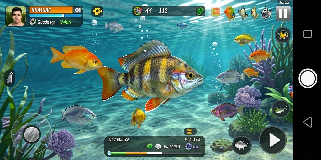 Tangkapan ikan yang menakjubkan dalam permainan JJ62.