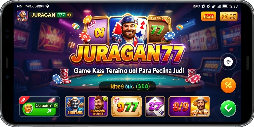 Tampilan gameplay seru JURAGAN77 yang memikat.