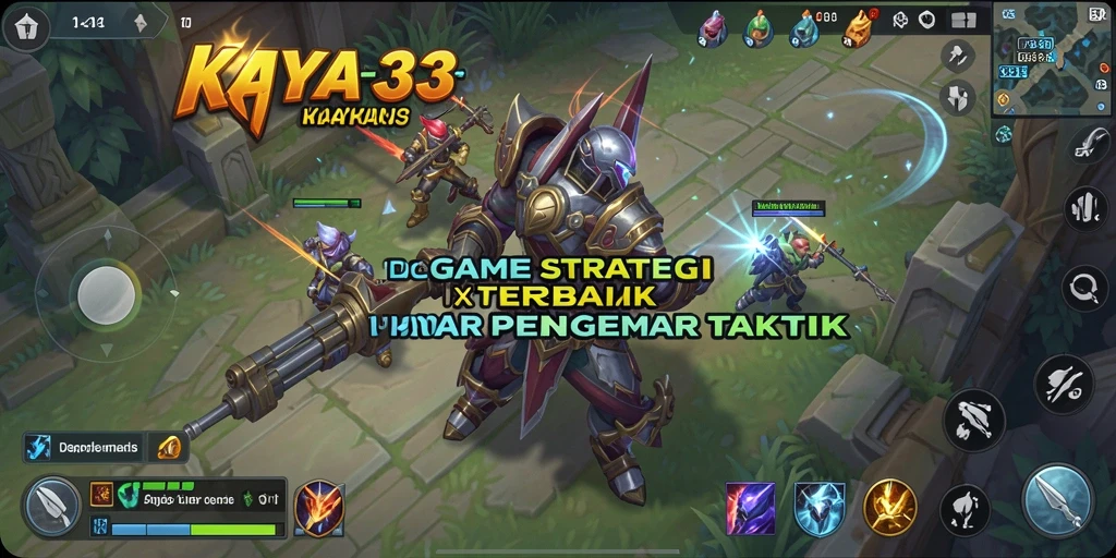 Tampilan gameplay KAYA33 yang menegangkan dan penuh strategi.