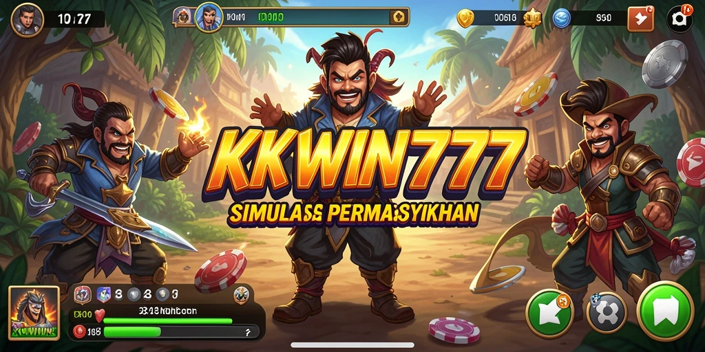 Tampilan gameplay yang menarik dalam KKWIN777 dengan grafis memukau.