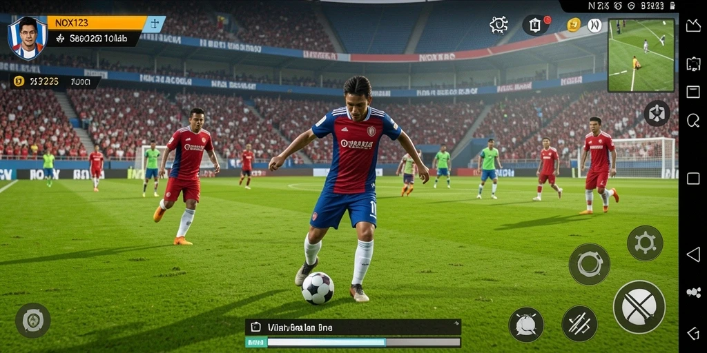 Tampilan gameplay realistis dan grafis memukau dalam NOX123.
