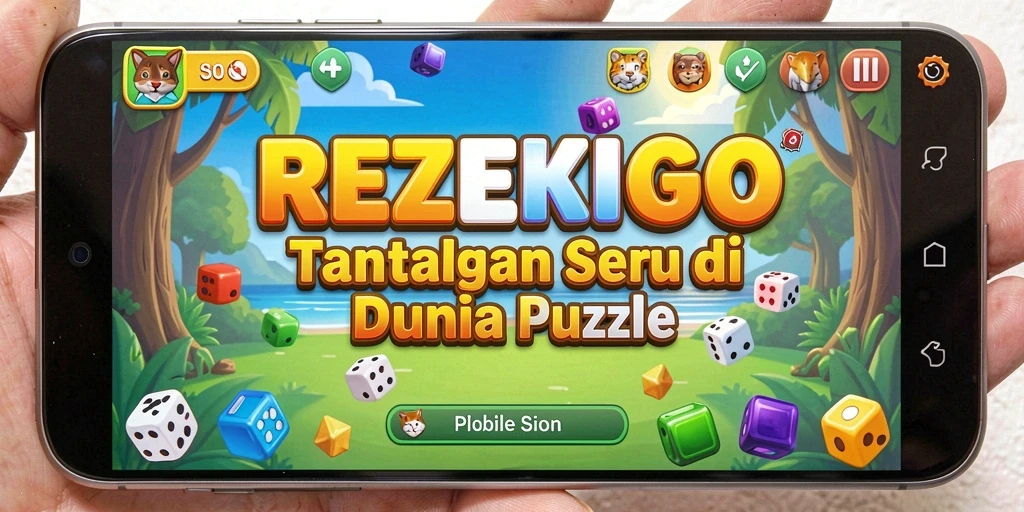 Tampilan gameplay menantang dari REZEKIGO yang membuat pemain terasah.