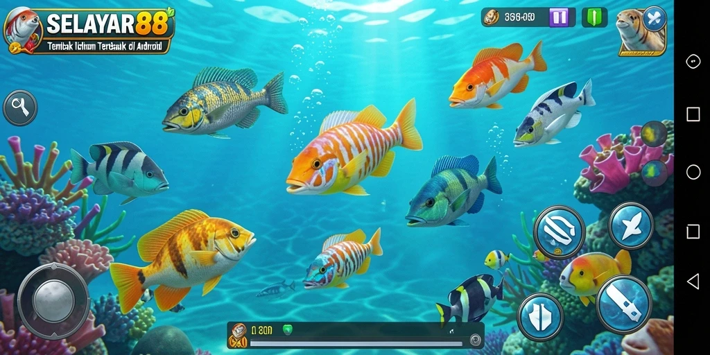 Gameplay seru di SELAYAR88 dengan aksi tembak ikan yang menegangkan.