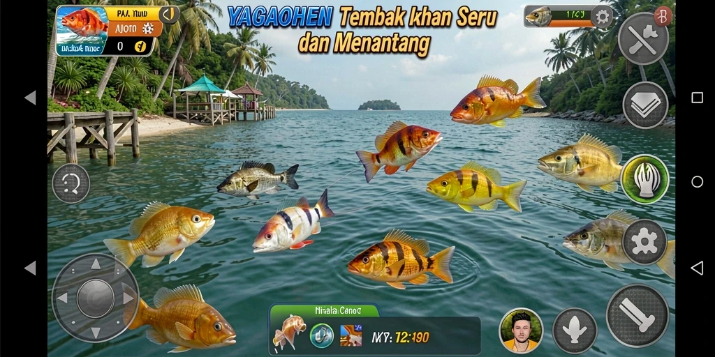 Tampilan gameplay YAGAOHEN yang memukau dan penuh warna.